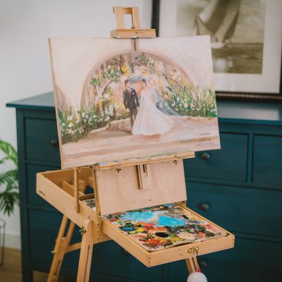 Live Wedding Painting